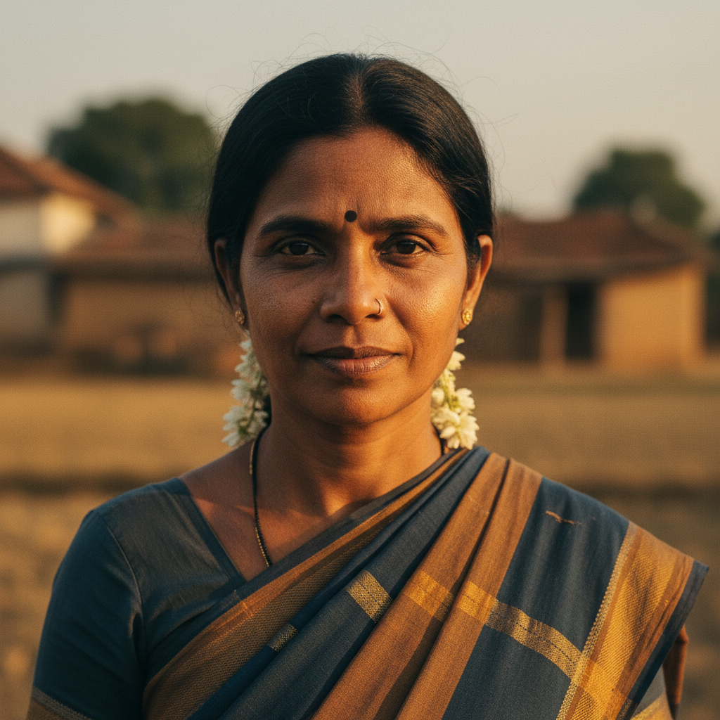 Empowered Tamil Woman